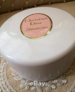 100% Authentic Huge Rare Dior Diorissimo Vintage Perfumed Talcum Dusting Powder