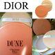 100% Authentic Huge Rare Dior Dune Vintage Perfumed Talcum Dusting Powder&puff
