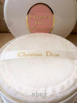 100%authentic Huge Rare Dior Diorissimo Vintage Perfumed Talcum Dusting Powder