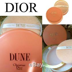 100%authentic Huge Rare Dior Dune Vintage Perfumed Talcum Dusting Body Powder