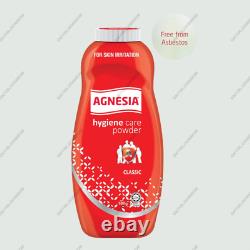 100G x 3 BOTTLES AGNESIA ANTIBACTERIAL HYGIENE CARE POWDER FOR PRICKLY HEAT RASH