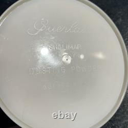 1967 Guerlain SHALIMAR Perfumed Dusting Powder 8 oz W Puff No 707 CLEAN