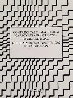1967 Guerlain Shalimar Dusting Powder Paris France Vintage Sealed No. 777