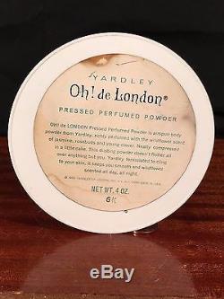 1969 Vintage YARDLEY Oh! De London Dusting Powder Original UNUSED ENGLAND TWIGGY