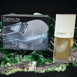 2 Coty EMERAUDE Products Brilliant Facets Powder 5Oz + Cologne Spray. 80 Fl Oz