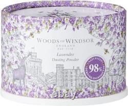3.5 oz Lavender Body Powder with Puff Comforting and Moisture-Absorbing