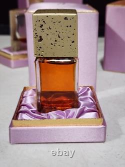 3- Vintage Rare Fashion Two Twenty U-Bath Oil Perfume Powder Purple Silk Boxes