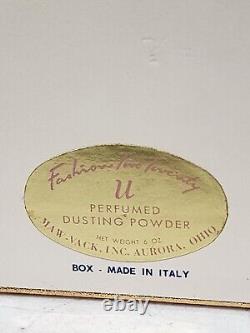 3- Vintage Rare Fashion Two Twenty U-Bath Oil Perfume Powder Purple Silk Boxes