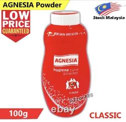 4 X Bottles AGNESIA Hygiene Care Antibacterial Body Dusting Body Powder 100 g