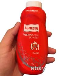 4x AGNESIA Hygiene Care Antibacterial Body Dusting Powder 100g