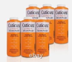 6 x CUTICURA TALCUM POWDER 400G