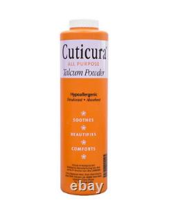 6 x CUTICURA TALCUM POWDER 400G