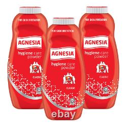 AGNESIA ANTIBACTERIAL POWDER 300g X 4 BOTTLES FOR PRICKLY HEAT HEAT RASH