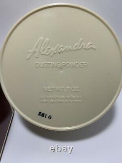 ALEXANDRA de Markoff 7 Oz Perfumed Dusting Body Bath Powder Puff Unopened Sealed