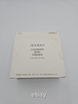 Adolfo Women Perfume Luxurious Dusting Bath Powder 8 oz Boxed New
