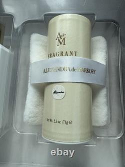 Alexandra De Markoff Body Dusting Powder 2.5 Oz Perfumed Body Lotion 4 Oz & 8.5