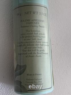 Anais Anais Cacharel Perfumed Dusting Powder 3.5 oz France Vintage New