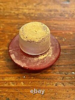 Antique 1920s Sachet Doux Jasmine De Ciro Paris Dry Perfume Dusting Powder