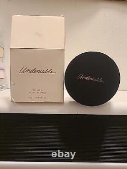 Avon UNDENIABLE Perfumed Dusting Powder Body Powder Talc net wt 5 oz (Sealed)