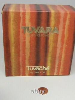 BIG Vintage TUVACHE TUVARA PERFUMED DUSTING POWDER 7oz/200g SEALED CONTAINER