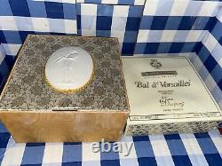 Bal A Versailles Perfume Dusting Powder Sealed Refill WithUsed Box & Puff See Pics