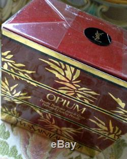 Beyond Rare Sealed Huge 150 G Ysl Opium Vintage Perfumed Talcum Dusting Powder