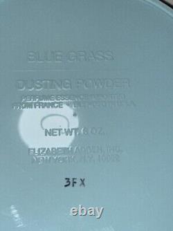 Blue Grass By Elizabeth Arden Perfumed Dusting Powder 6 Oz Powder Is Sealed