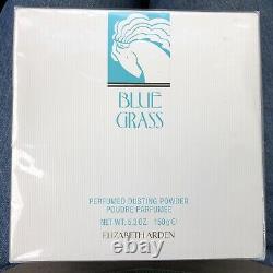 Blue Grass Elizabeth Arden Perfumed Dusting Powder 5.3 oz Sealed