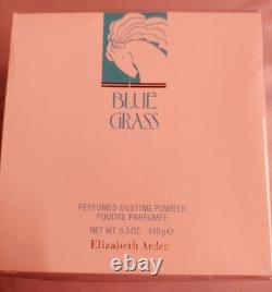 Blue Grass Parfum Dusting Powder 5.3 OZ. By Elizabeth Arden. Sealed Box