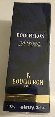Boucheron For Women Perfumed Body Powder 3.4 OZ. New In Box/Sealed. AUTHENTIC