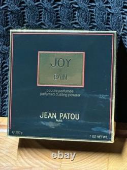 Brand New Vintage Jean Patou JOY DE BAIN Perfumed Dusting Powder 7 OZ SEALED