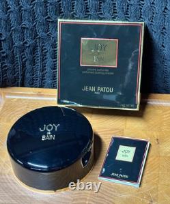 Brand New Vintage Jean Patou JOY DE BAIN Perfumed Dusting Powder 7 OZ SEALED