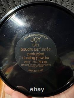 Brand New Vintage Jean Patou JOY DE BAIN Perfumed Dusting Powder 7 OZ SEALED