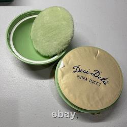 Brand New With Box Vintage Nina Ricci Deci Dela Perfumed Dusting Powder 5.3 OZ