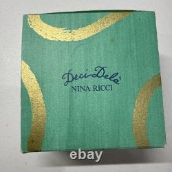 Brand New With Box Vintage Nina Ricci Deci Dela Perfumed Dusting Powder 5.3 OZ