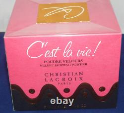 C'est La Vie! By Christian Lacroix Velvet Dusting Powder Sealed Net Wt. 5 Oz