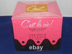 C'est La Vie! By Christian Lacroix Velvet Dusting Powder Sealed Net Wt. 5 Oz