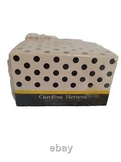 CAROLINA HERRERA NY Vintage Perfumed Dusting Body Powder 4.4 oz/125g SEALED NIB