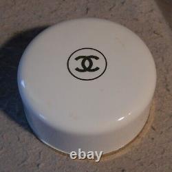 CHANEL No 5 Bath Body Powder 4 Oz Unused Sealed Puff Perfumed Dusting Vintage #