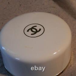 CHANEL No 5 Bath Body Powder 4 Oz Unused Sealed Puff Perfumed Dusting Vintage #