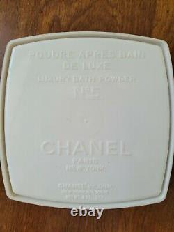 CHANEL No. 5 Perfumed Lux After Bath Powder 2.0 oz. Sealed Dusting Powder