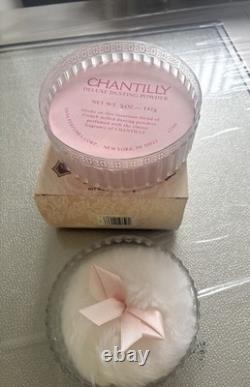 CHANTILLY Perfume Body Powder Deluxe Dusting Powder 5oz 141g Vintage NeW BOX
