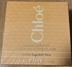 CHLOE BY LAGERFELD (6OZ 170g) PERFUMED DUSTING POWDER (NEW WITH BOX & SEALED)