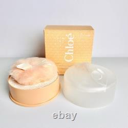 CHLOE BY LAGERFELD Large 6.2 oz. PERFUMED DUSTING POWDER With Puff NEW WITH BOX
