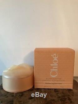 CHLOE Perfumed Bath Body Dusting Powder + Puff 6 oz 170 g Karl Lagerfeld NWB HTF