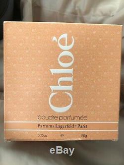 CHLOE Perfumed Dusting Powder Lagerfeld 5.2oz / 150g New in Box SEALED Talc
