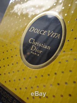 CHRISTIAN DIOR DOLCE VITA PERFUMED DUSTING POWDER TALC 120g GIFT COND SEALED BOX