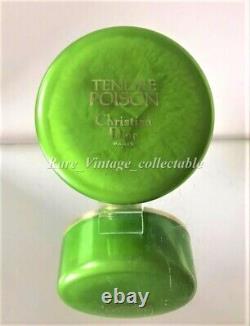 CHRISTIAN DIOR VINTAGE ORIGINAL TENDRE POISON PERFUMED HUGE 120Gm DUSTING POWDER