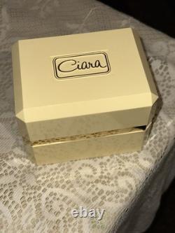 CIARA BY CHARLES REVSON Luxurious Perfume Dusting Powder New Opened Celluloid