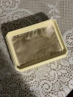 CIARA BY CHARLES REVSON Luxurious Perfume Dusting Powder New Opened Celluloid
